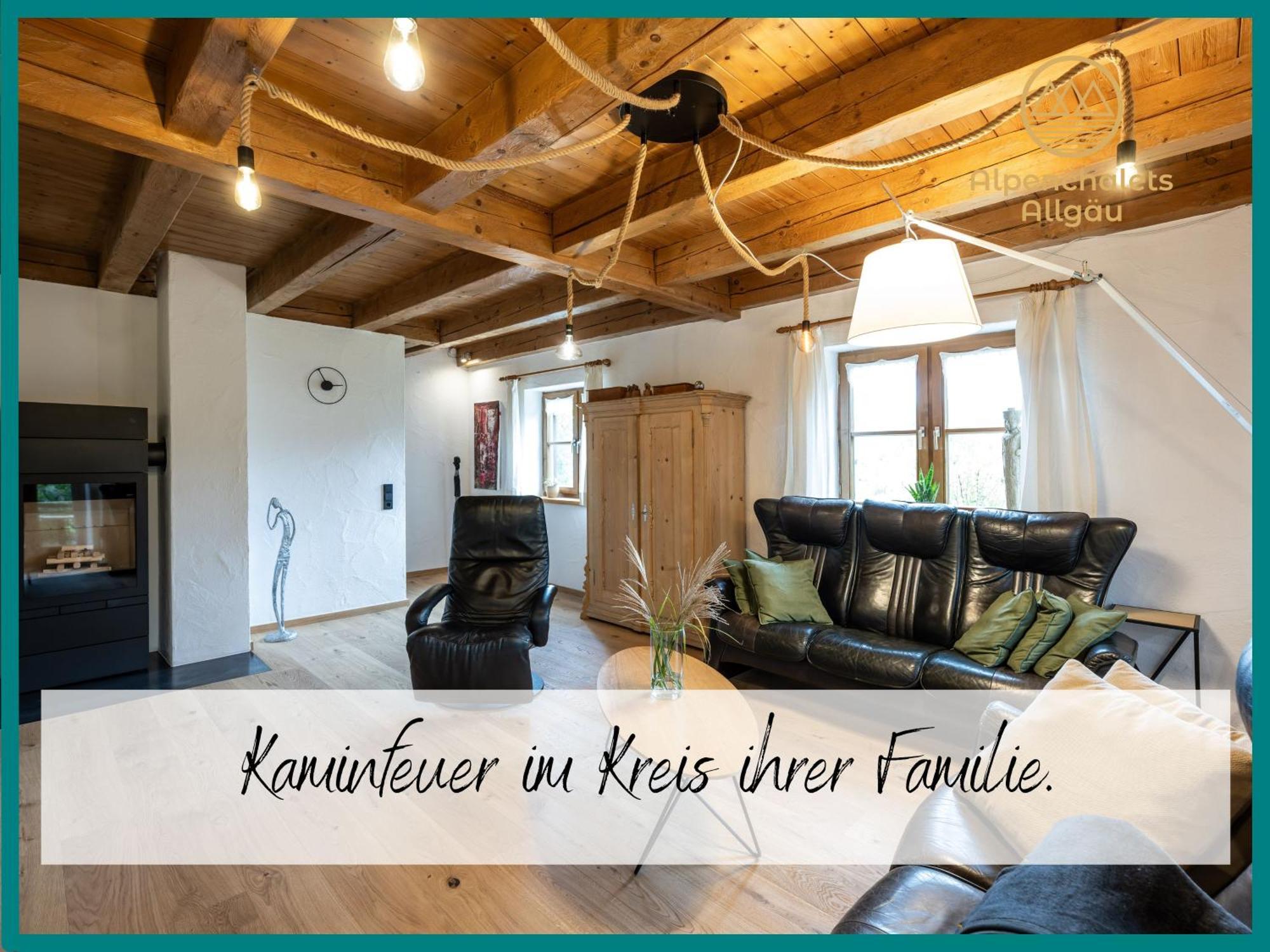 Gemuetliches Ferienhaus Mit Garten Kamin, Eine Separate Ferienwohnung, Neu Renoviert, Ideal Fuer Familien Und Gruppen Immenstadt im Allgäu Exteriör bild